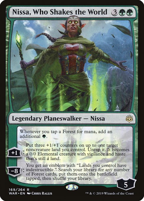 Nissa, Who Shakes the World - War of the Spark