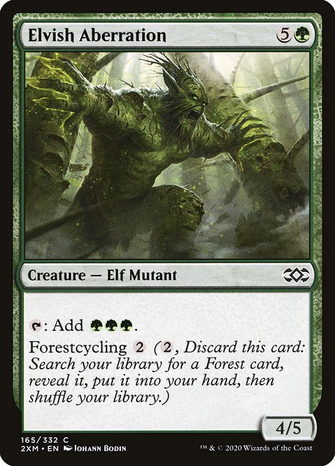 Elvish Aberration - Double Masters