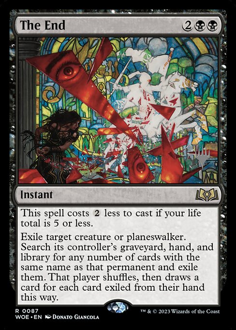 The End - Wilds of Eldraine Promos