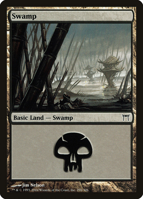 Swamp - Champions of Kamigawa