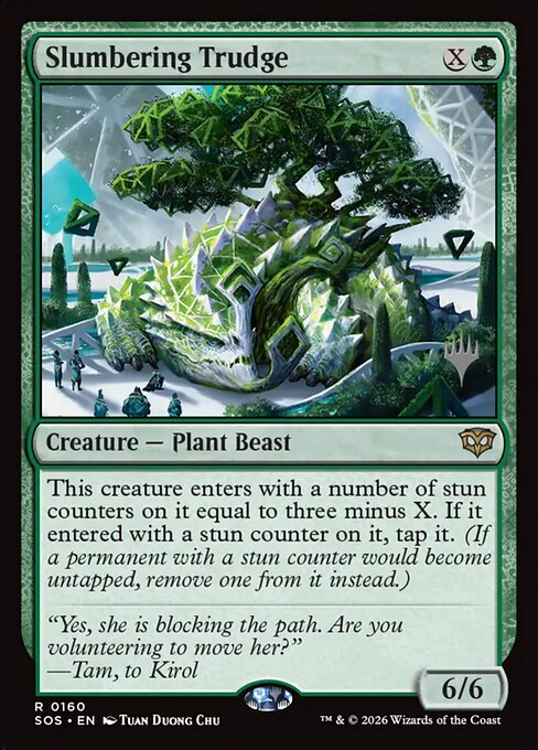 Slumbering Trudge - Secrets of Strixhaven Promos