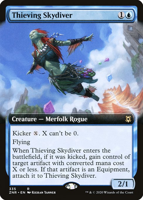 Thieving Skydiver - Zendikar Rising