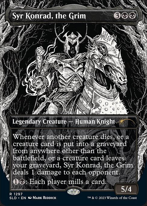 Syr Konrad, the Grim - Secret Lair Drop