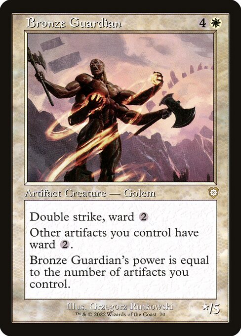 Bronze Guardian - The Brothers' War Commander