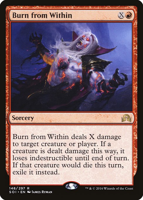 Burn from Within - Shadows over Innistrad