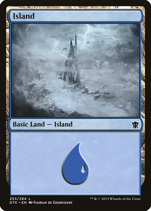 Island - Dragons of Tarkir