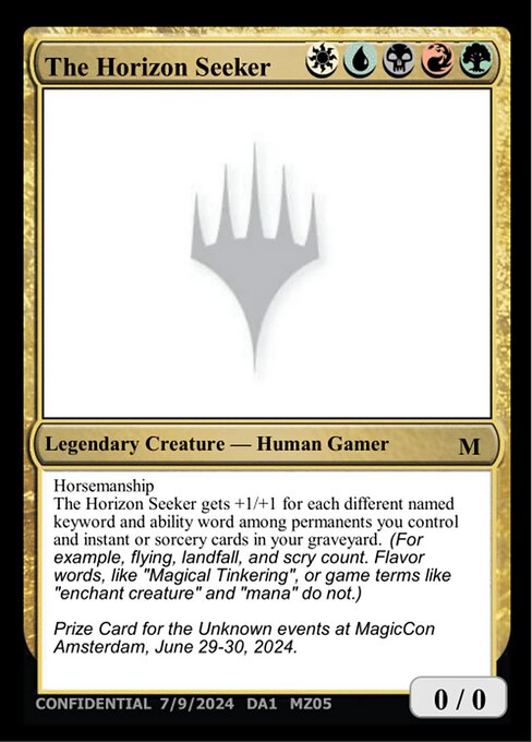The Horizon Seeker - Unknown Event