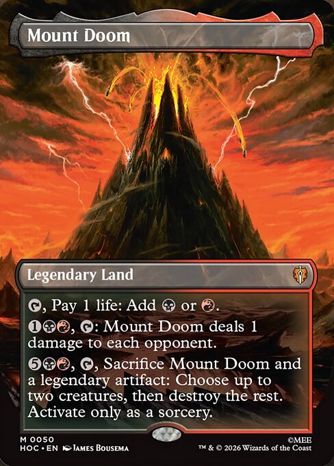 Mount Doom - The Hobbit Commander