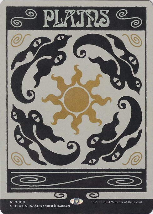 Plains - Secret Lair Drop - Borderless