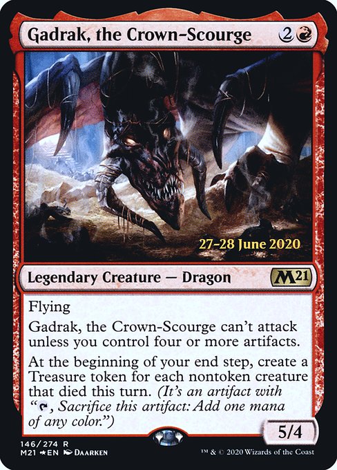 Gadrak, the Crown-Scourge - Core Set 2021 Promos - Promo Foil