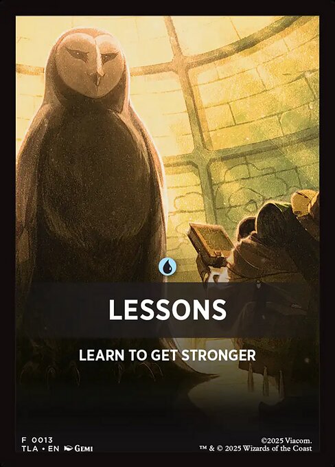 Lessons - Avatar: The Last Airbender Jumpstart Front Cards