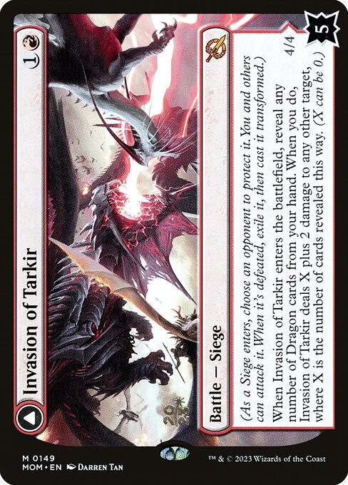 Invasion of Tarkir // Defiant Thundermaw - March of the Machine Promos - Promo Foil