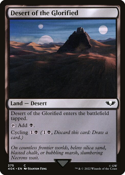 Desert of the Glorified - Warhammer 40,000 Commander