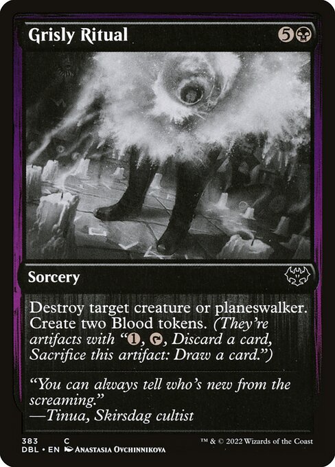 Grisly Ritual - Innistrad: Double Feature
