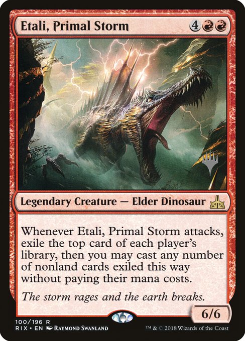 Etali, Primal Storm - Rivals of Ixalan Promos