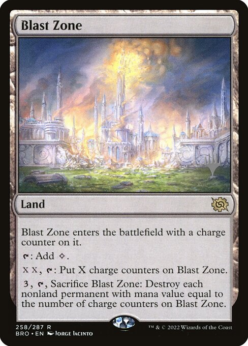 Blast Zone - The Brothers' War Promos