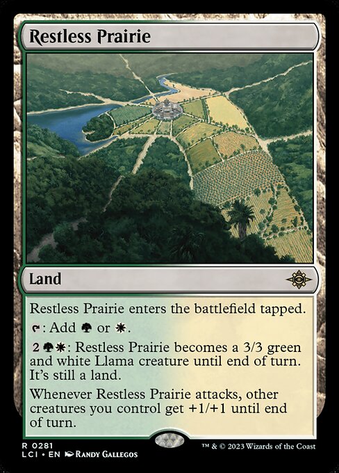 Restless Prairie - The Lost Caverns of Ixalan