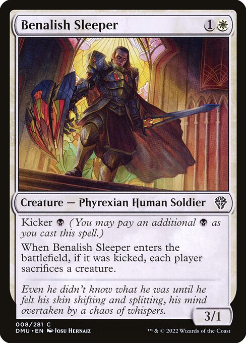 Benalish Sleeper - Dominaria United