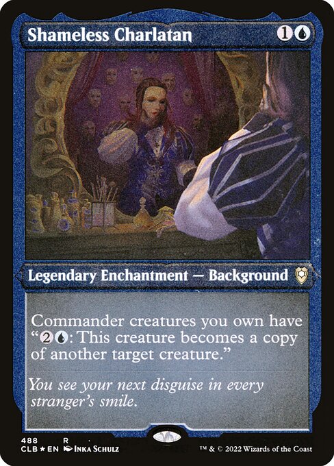 Shameless Charlatan - Commander Legends: Battle for Baldur's Gate - Etched Foil