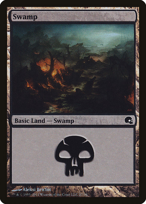 Swamp - Premium Deck Series: Graveborn - Promo Foil