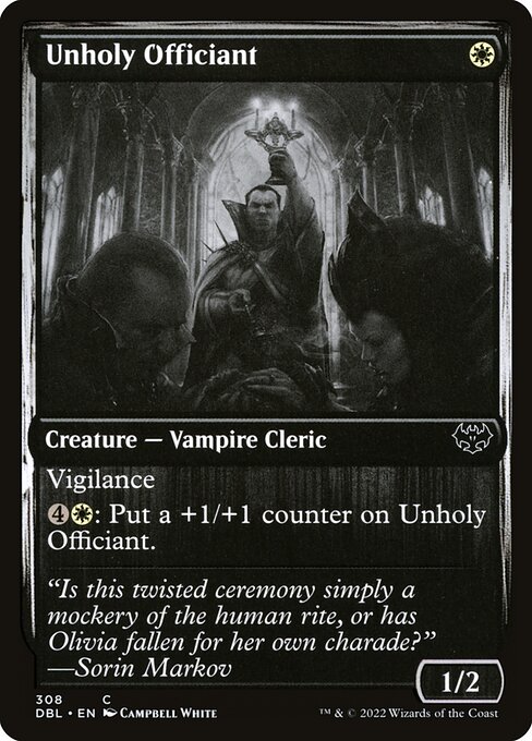 Unholy Officiant - Innistrad: Double Feature