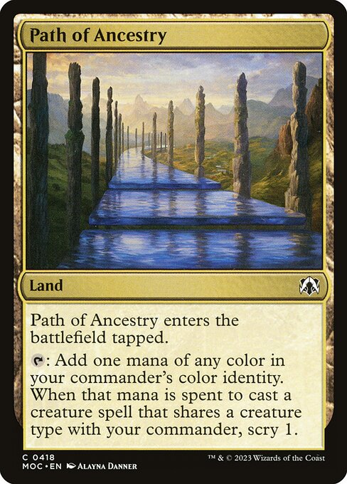 Path of Ancestry - March of the Machine Commander