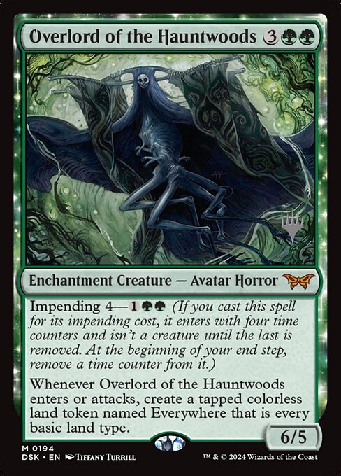 Overlord of the Hauntwoods - Duskmourn: House of Horror Promos