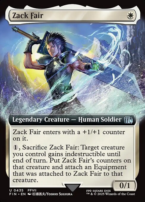 Zack Fair - Final Fantasy - Extended Art