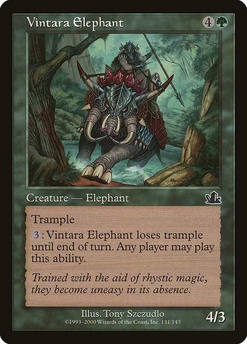 Vintara Elephant - Prophecy