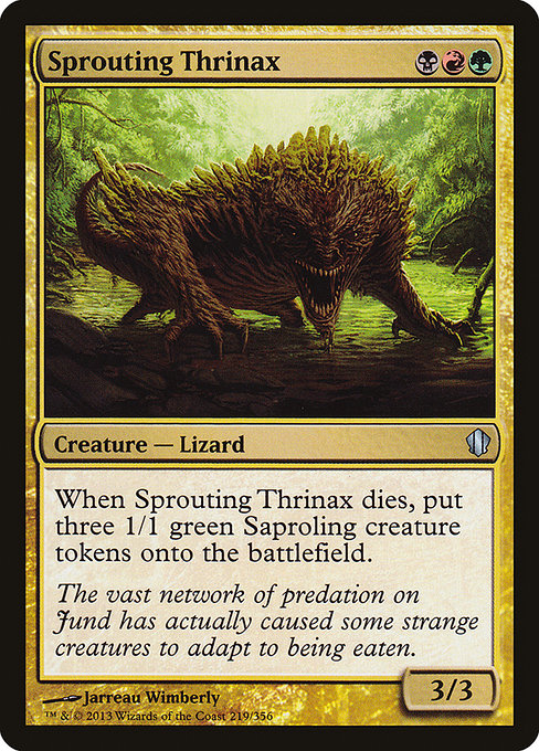 Sprouting Thrinax - Commander 2013