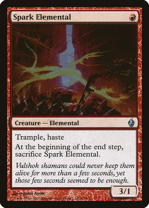 Spark Elemental - Premium Deck Series: Fire and Lightning - Promo Foil