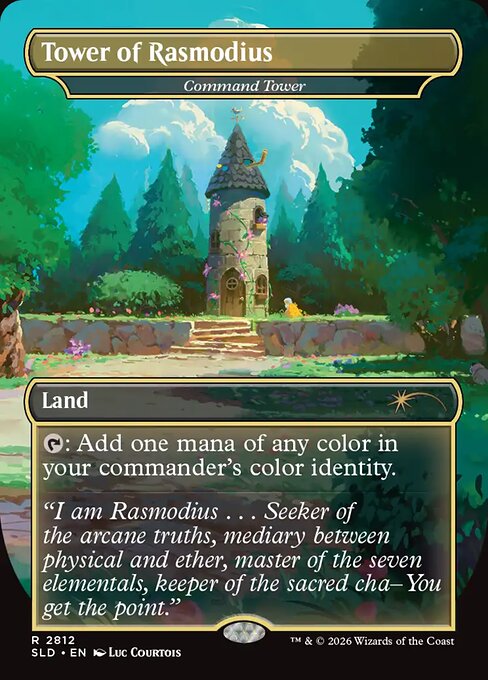Tower of Rasmodius (Command Tower) - Secret Lair Drop