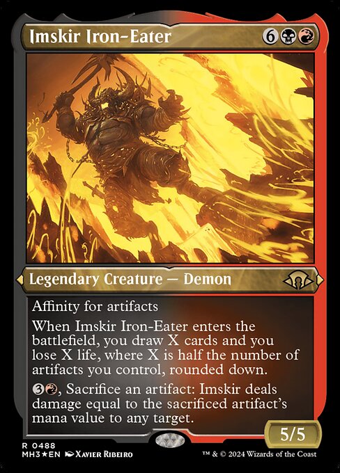 Imskir Iron-Eater - Modern Horizons 3 - Etched Foil