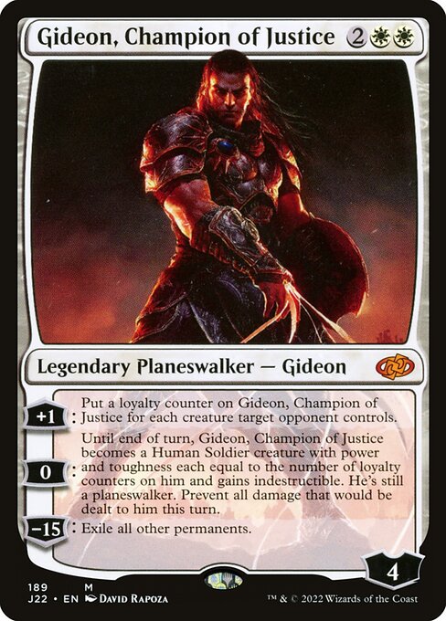 Gideon, Champion of Justice - Jumpstart 2022