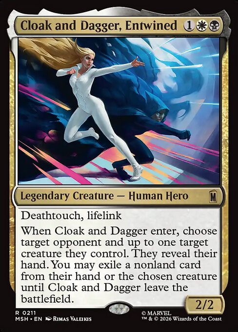 Cloak and Dagger, Entwined - Marvel Super Heroes