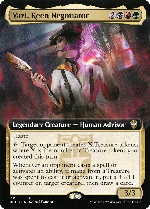 Vazi, Keen Negotiator - New Capenna Commander
