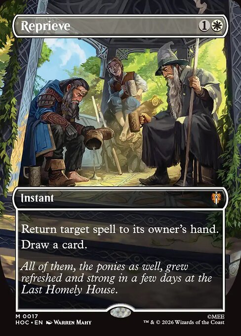 Reprieve - The Hobbit Commander