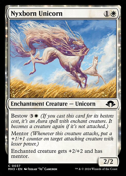 Nyxborn Unicorn - Modern Horizons 3