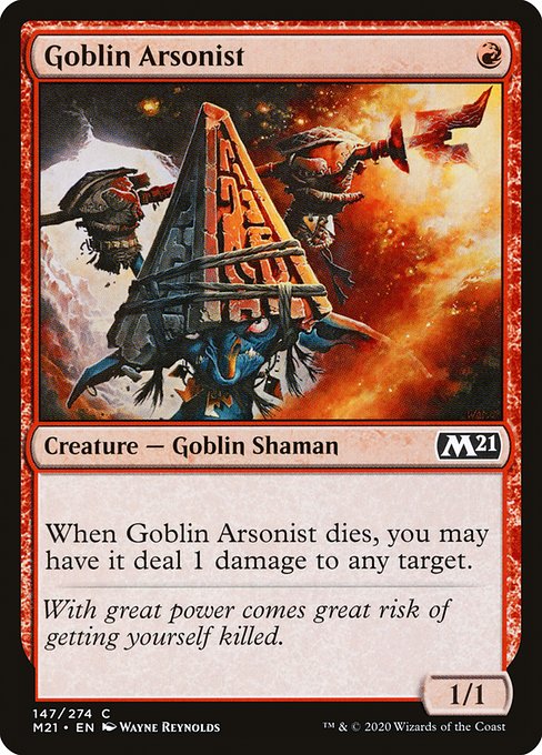 Goblin Arsonist - Core Set 2021