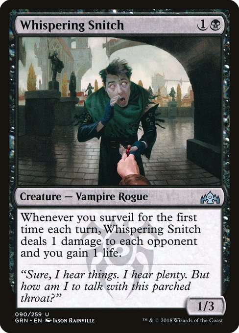 Whispering Snitch - Guilds of Ravnica