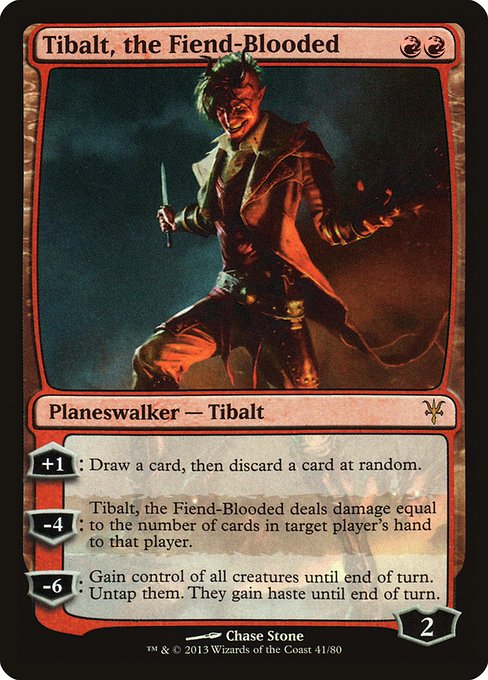 Tibalt, the Fiend-Blooded - Duel Decks: Sorin vs. Tibalt - Promo Foil