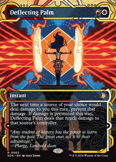 Deflecting Palm - Secrets of Strixhaven Mystical Archive - Showcase