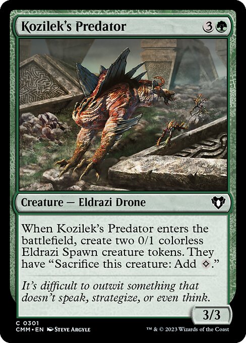 Kozilek's Predator - Commander Masters