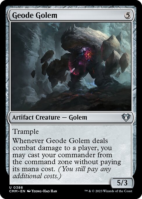 Geode Golem - Commander Masters