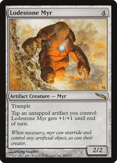 Lodestone Myr - Mirrodin