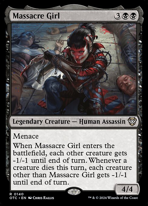 Massacre Girl - Outlaws of Thunder Junction Commander