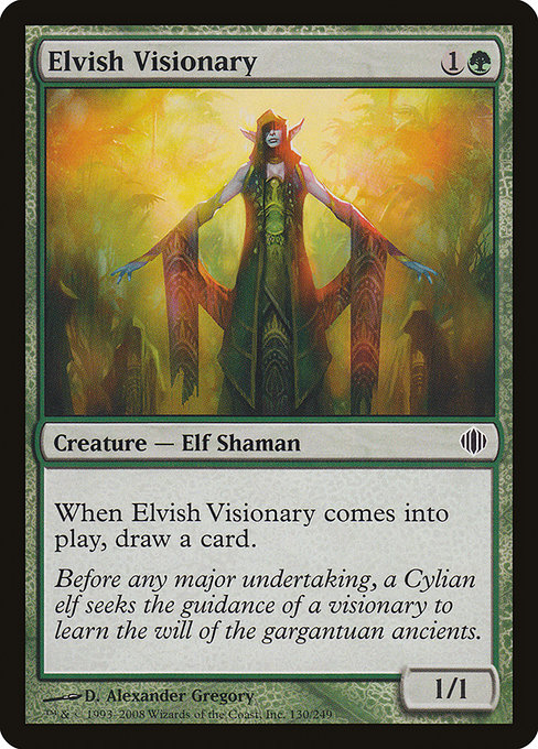 Elvish Visionary - Shards of Alara