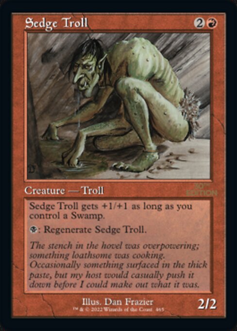 Sedge Troll - 30th Anniversary Edition - Retro