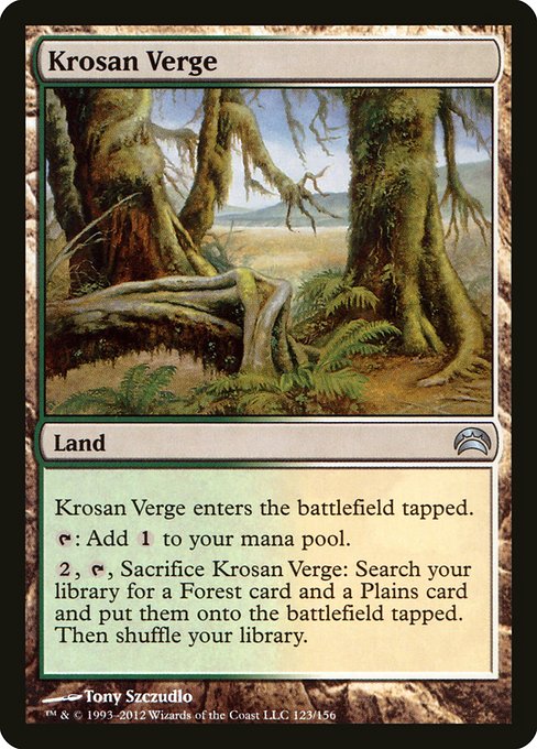 Krosan Verge - Planechase 2012