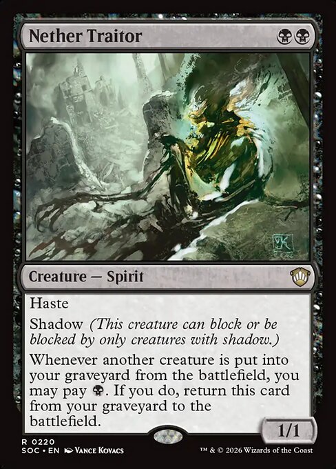Nether Traitor - Secrets of Strixhaven Commander